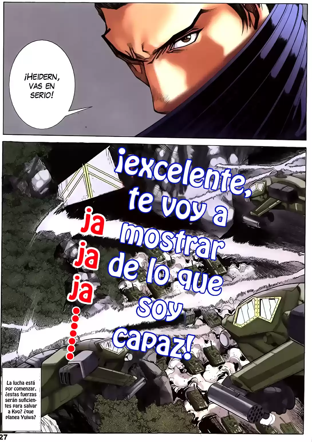 King of Fighters Zillion (2016) - Capítulo 18 - Página 27 - LectorTMOo