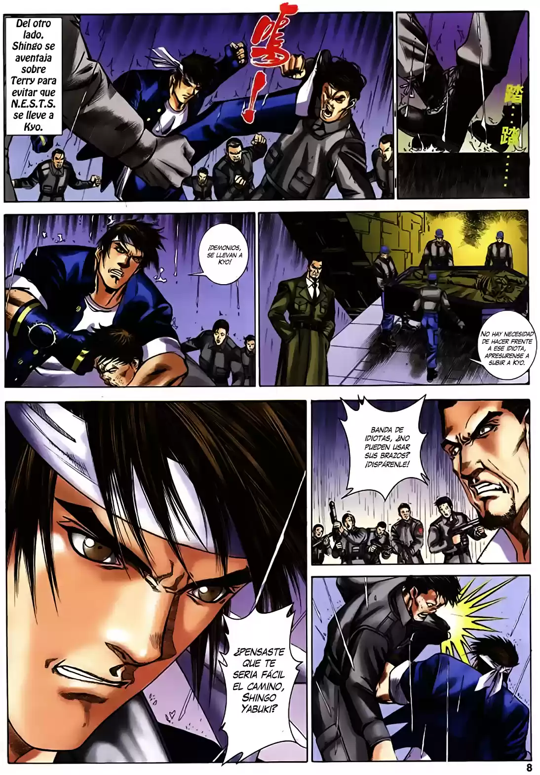 King of Fighters Zillion (2016) - Capítulo 21 - Página 8 - LectorTMOo