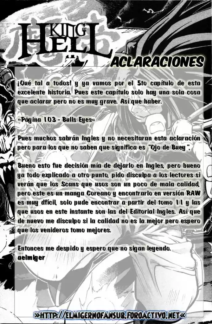 King of Hell (2001) - Capítulo 5 - Página 32 - LectorTMOo