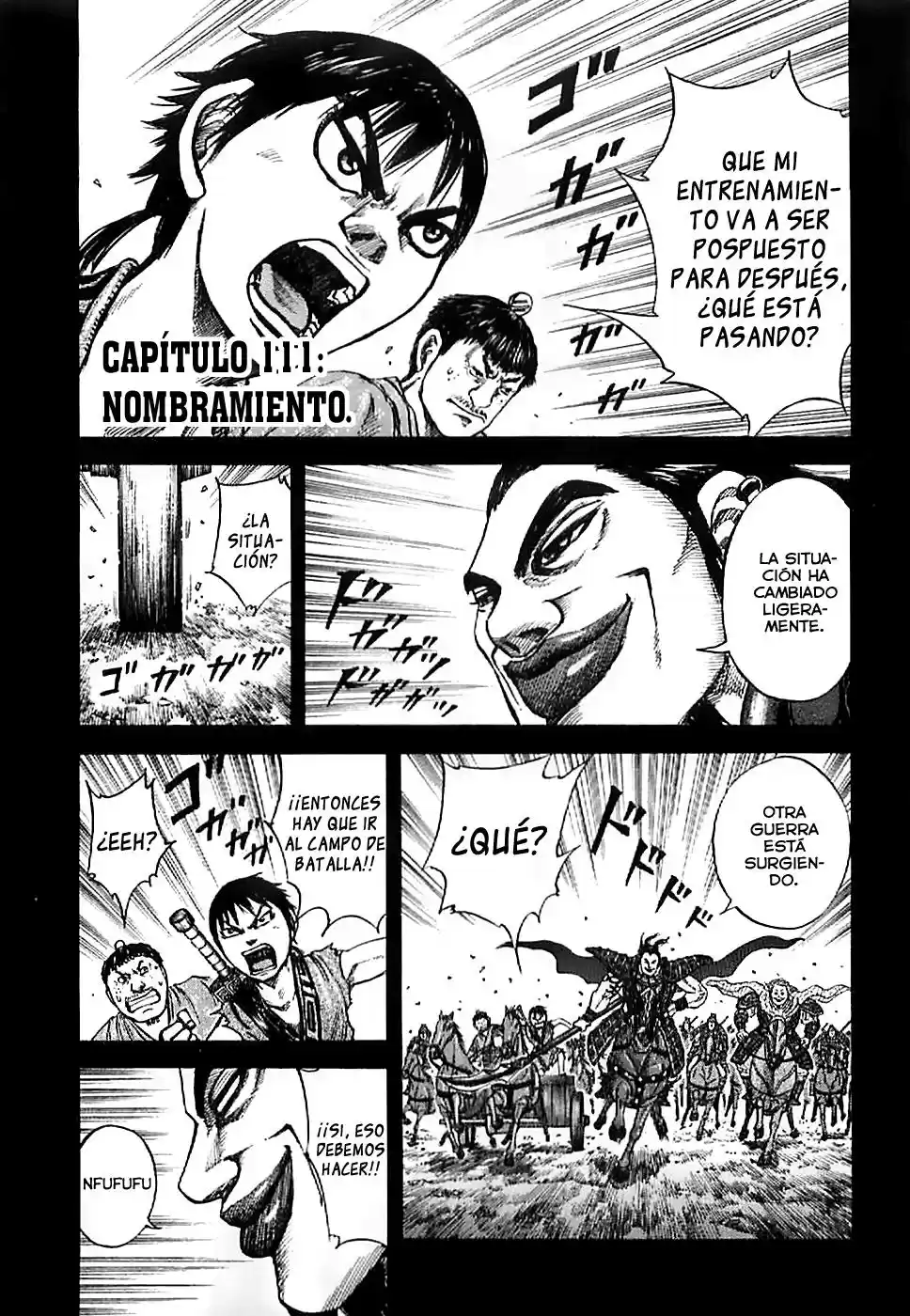 Kingdom (Manga) (2006) - Capítulo 111 - Página 1 - LectorTMOo