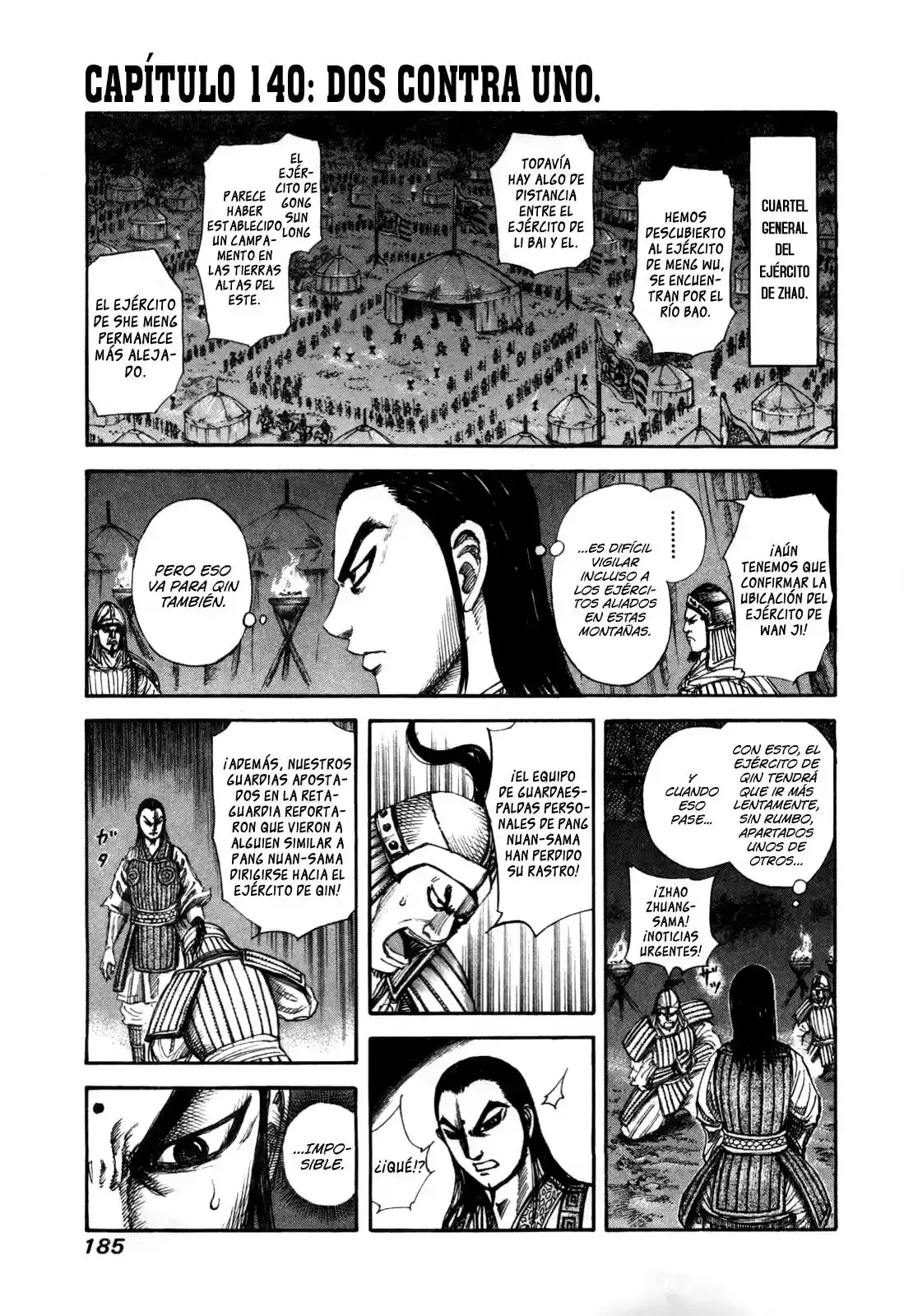 Kingdom (Manga) (2006) - Capítulo 140 - Página 1 - LectorTMOo