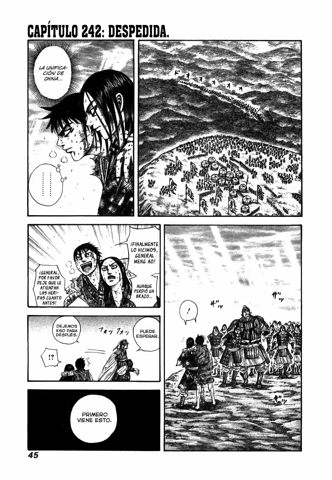 Kingdom (Manga) (2006) - Capítulo 242 - Página 1 - LectorTMOo