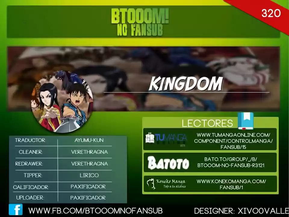 Kingdom (Manga) (2006) - Capítulo 320 - Página 1 - LectorTMOo