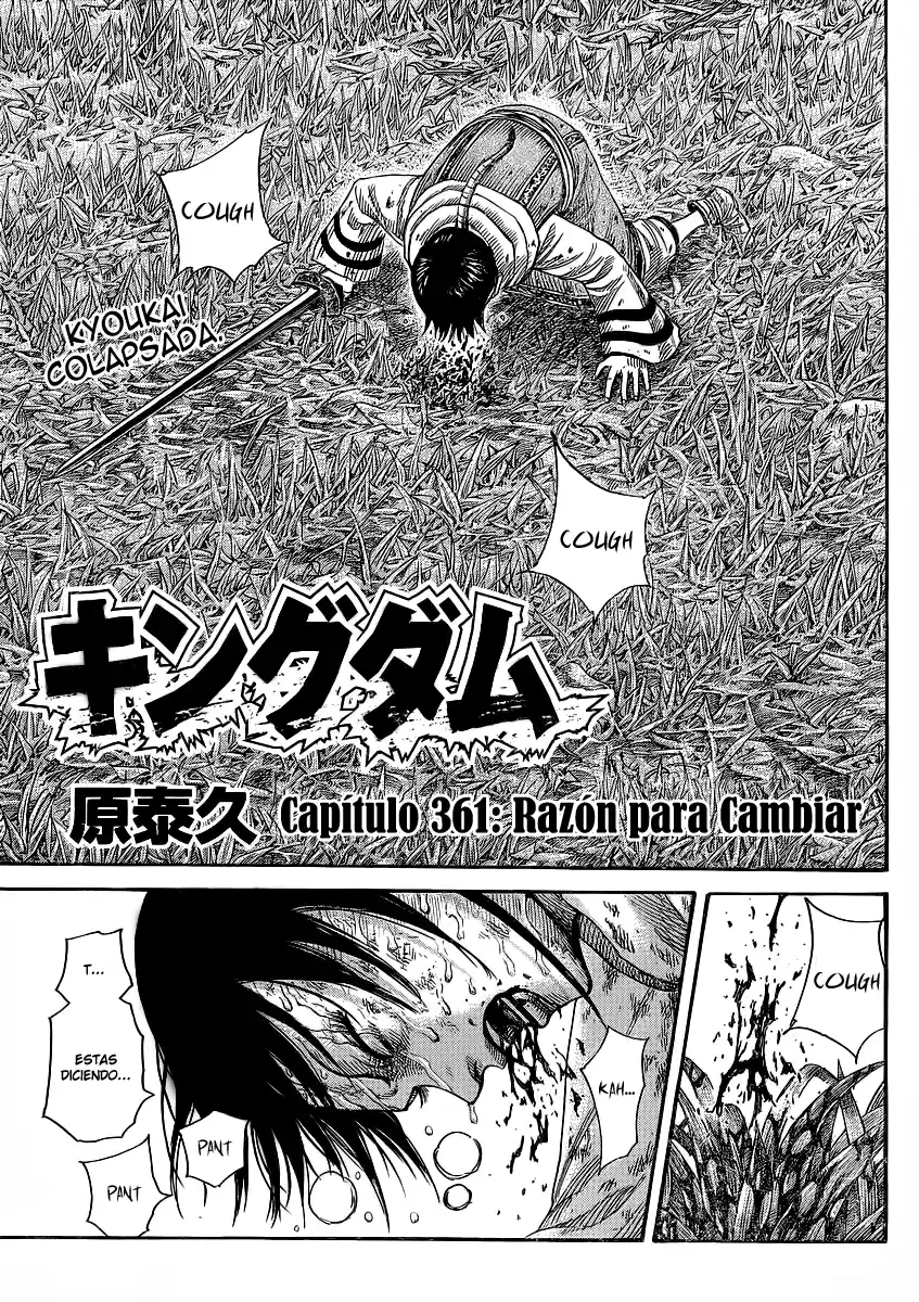 Kingdom (Manga) (2006) - Capítulo 361 - Página 2 - LectorTMOo