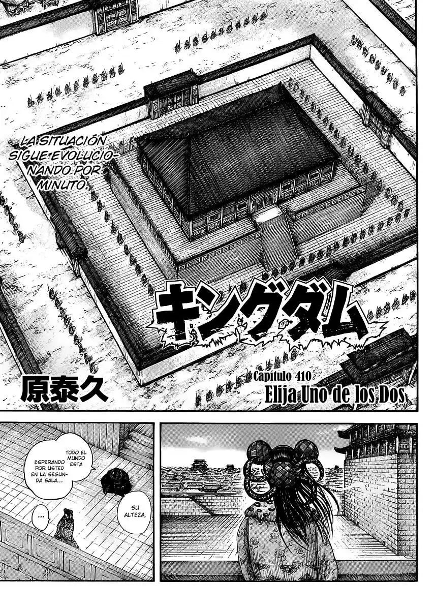 Kingdom (Manga) (2006) - Capítulo 410 - Página 2 - LectorTMOo