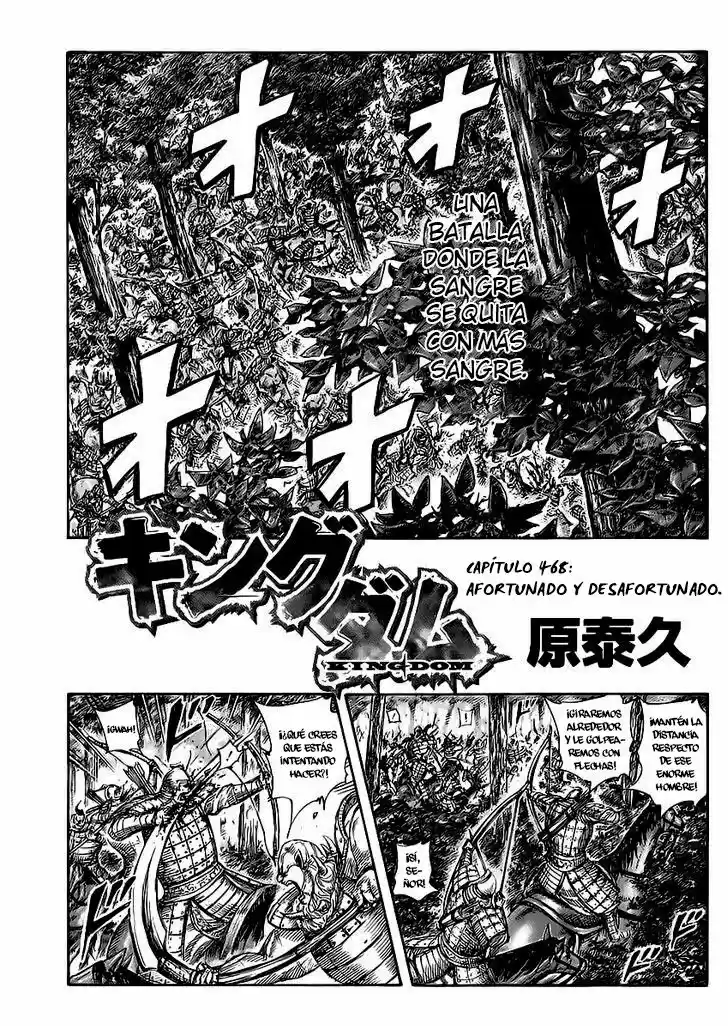 Kingdom (Manga) (2006) - Capítulo 468 - Página 3 - LectorTMOo