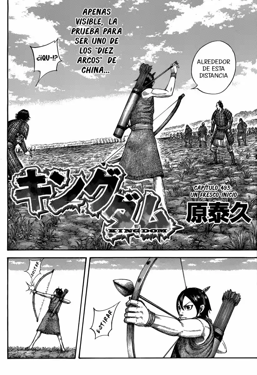 Kingdom (Manga) (2006) - Capítulo 493 - Página 4 - LectorTMOo