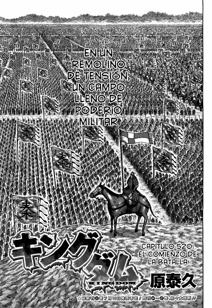 Kingdom (Manga) (2006) - Capítulo 520 - Página 3 - LectorTMOo