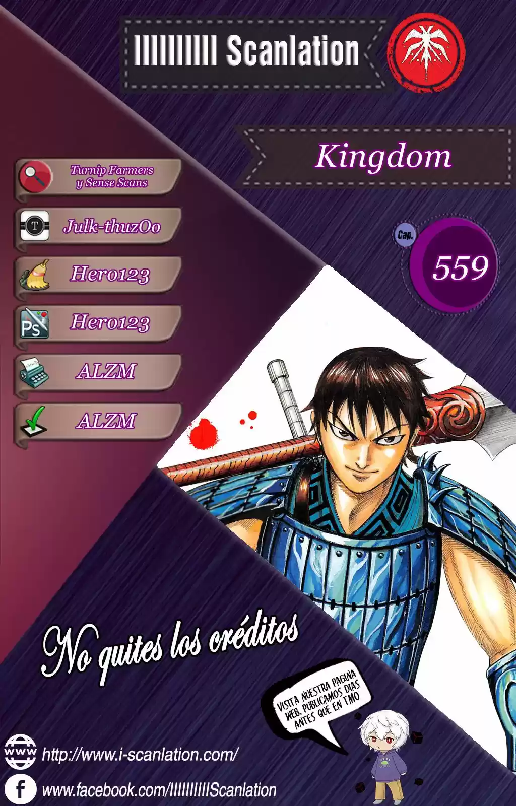 Kingdom (Manga) (2006) - Capítulo 559 - Página 2 - LectorTMOo