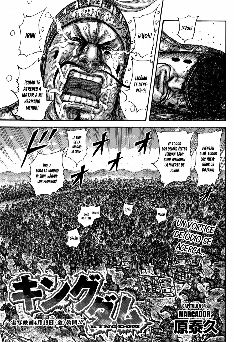 Kingdom (Manga) (2006) - Capítulo 594 - Página 4 - LectorTMOo