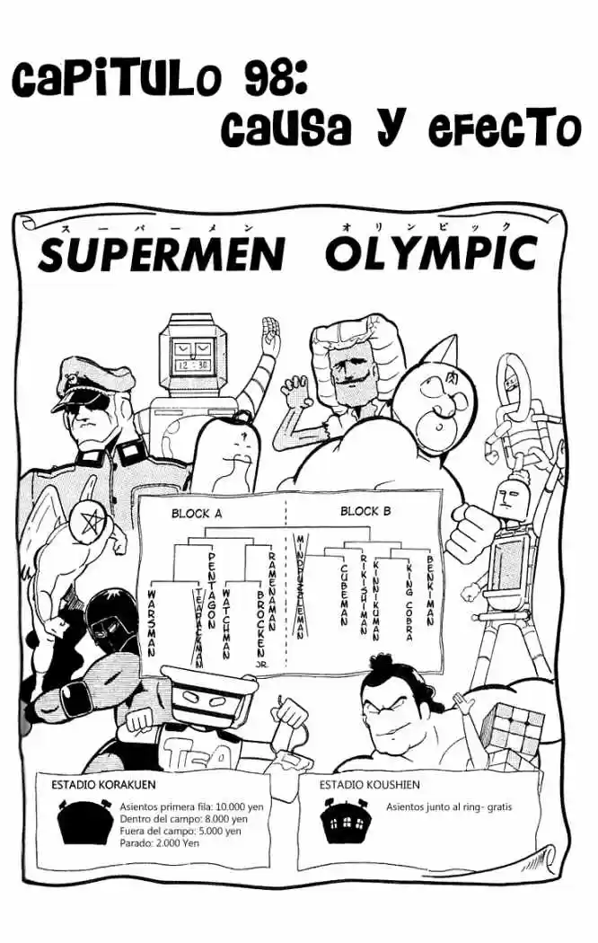 Kinnikuman (1979) - Capítulo 98 - Página 1 - LectorTMOo