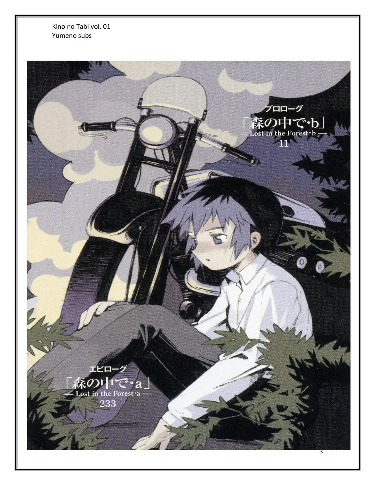 kino no tabi (Novela) - Capítulo - Página 4 - LectorTMOo