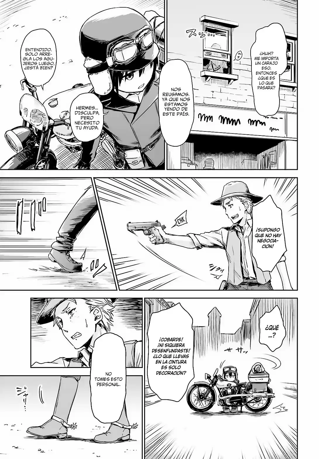 Kino no Tabi - the Beautiful World (Gou) (2000) - Capítulo 1 - Página 23 - LectorTMOo