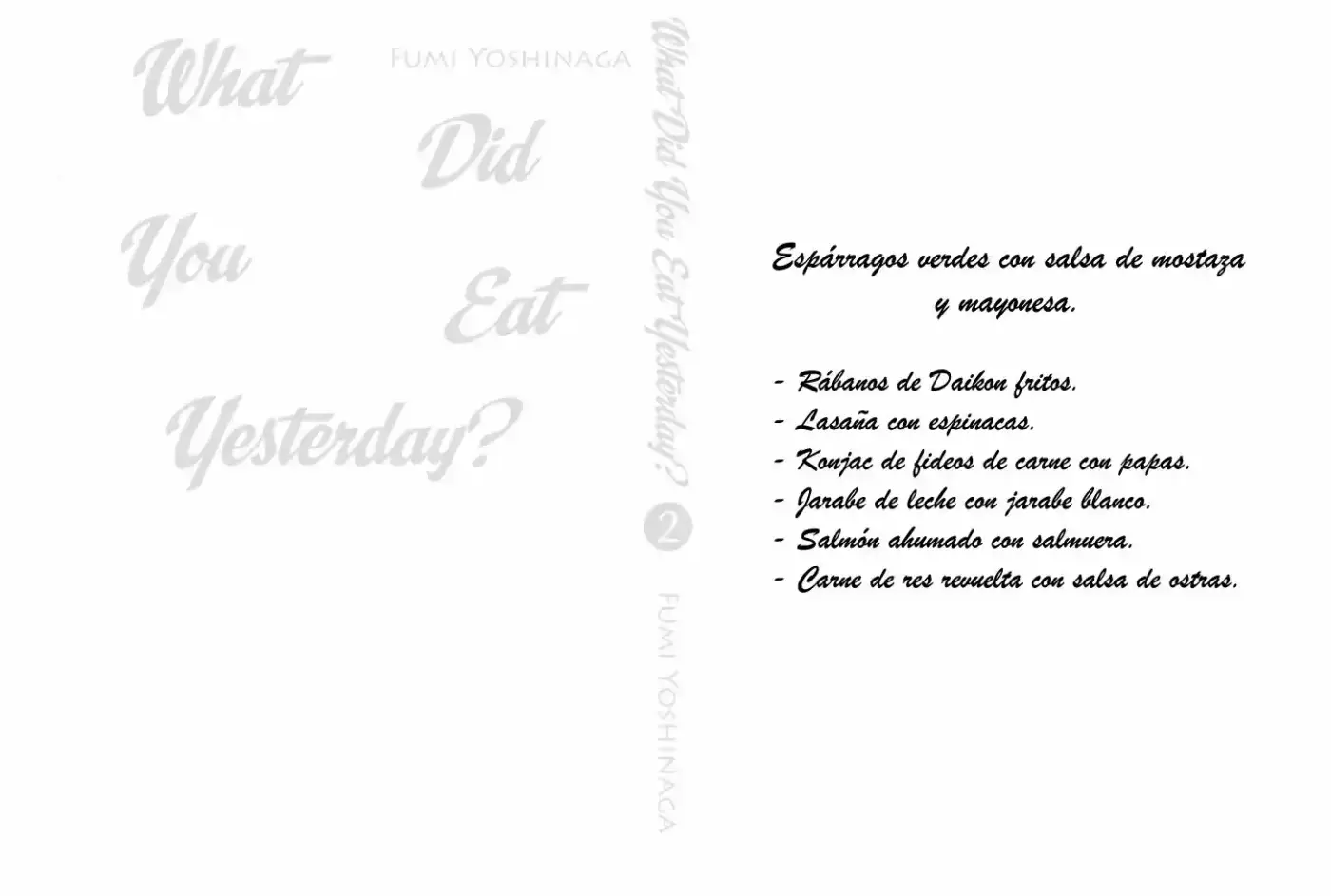 Kinou Nani Tabeta? (2007) - Capítulo 9 - Página 5 - LectorTMOo