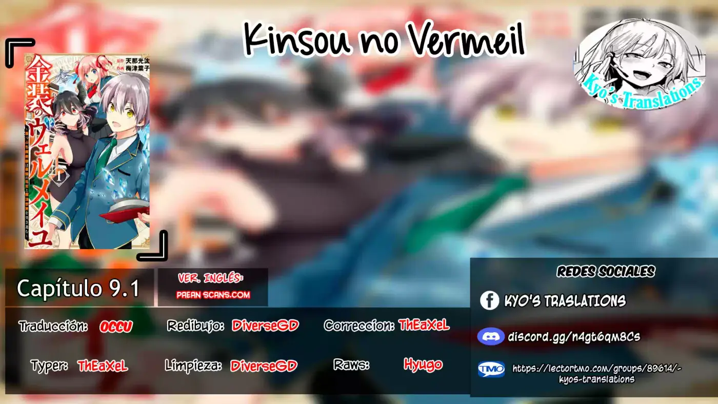 Kinsou no Vermeil ~ Gakeppuchi Majutshi wa Saikyou no Yakusai a Mahou Sekai wo Tsukisusumu ~ (2020) - Capítulo 9.1 - Página 1 - LectorTMOo