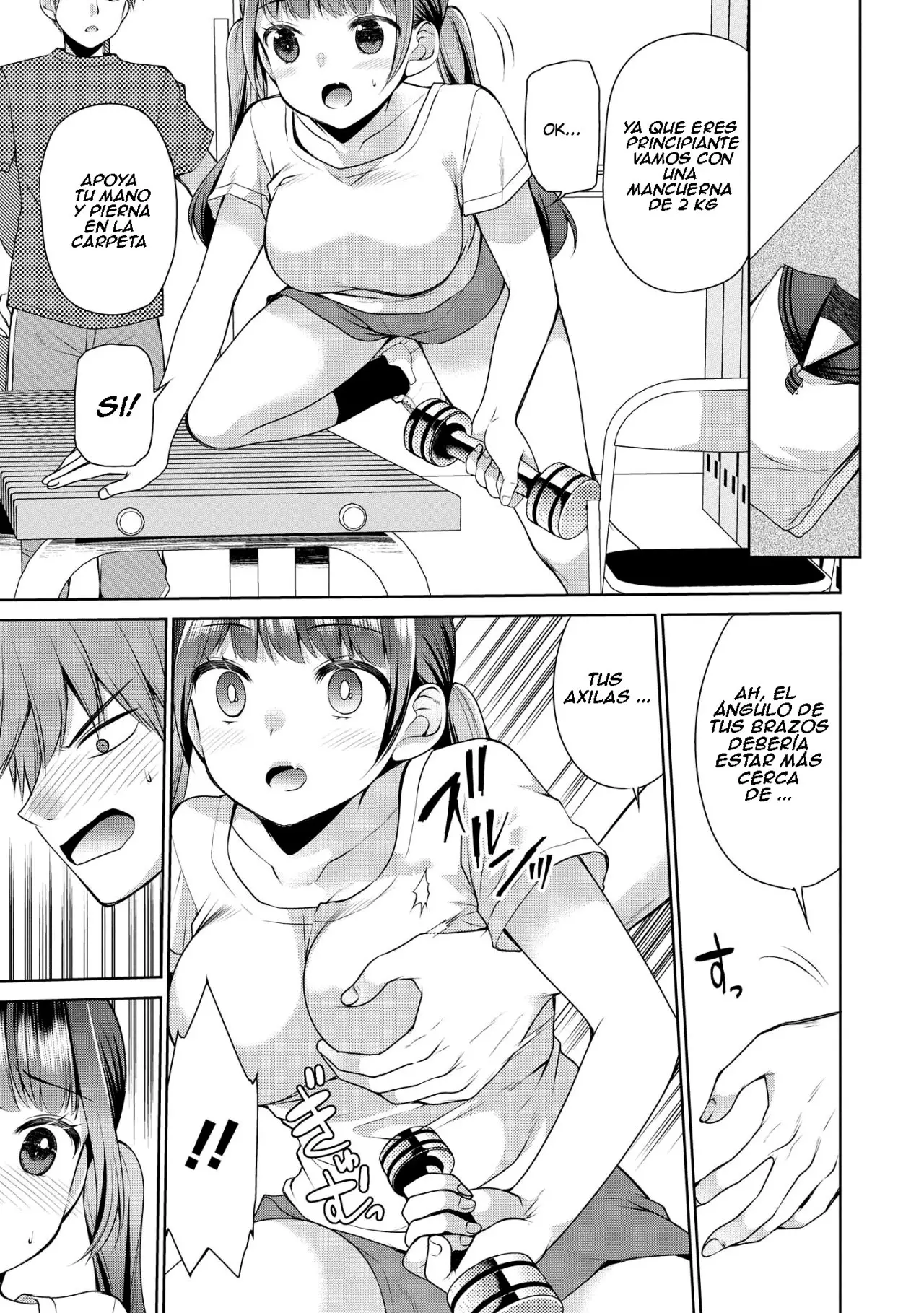Kintore Joshi To Ecchi Na Micchaku Training Shichaimashita. Anthology Comic (2020) - Capítulo 1 - Página 11 - LectorTMOo