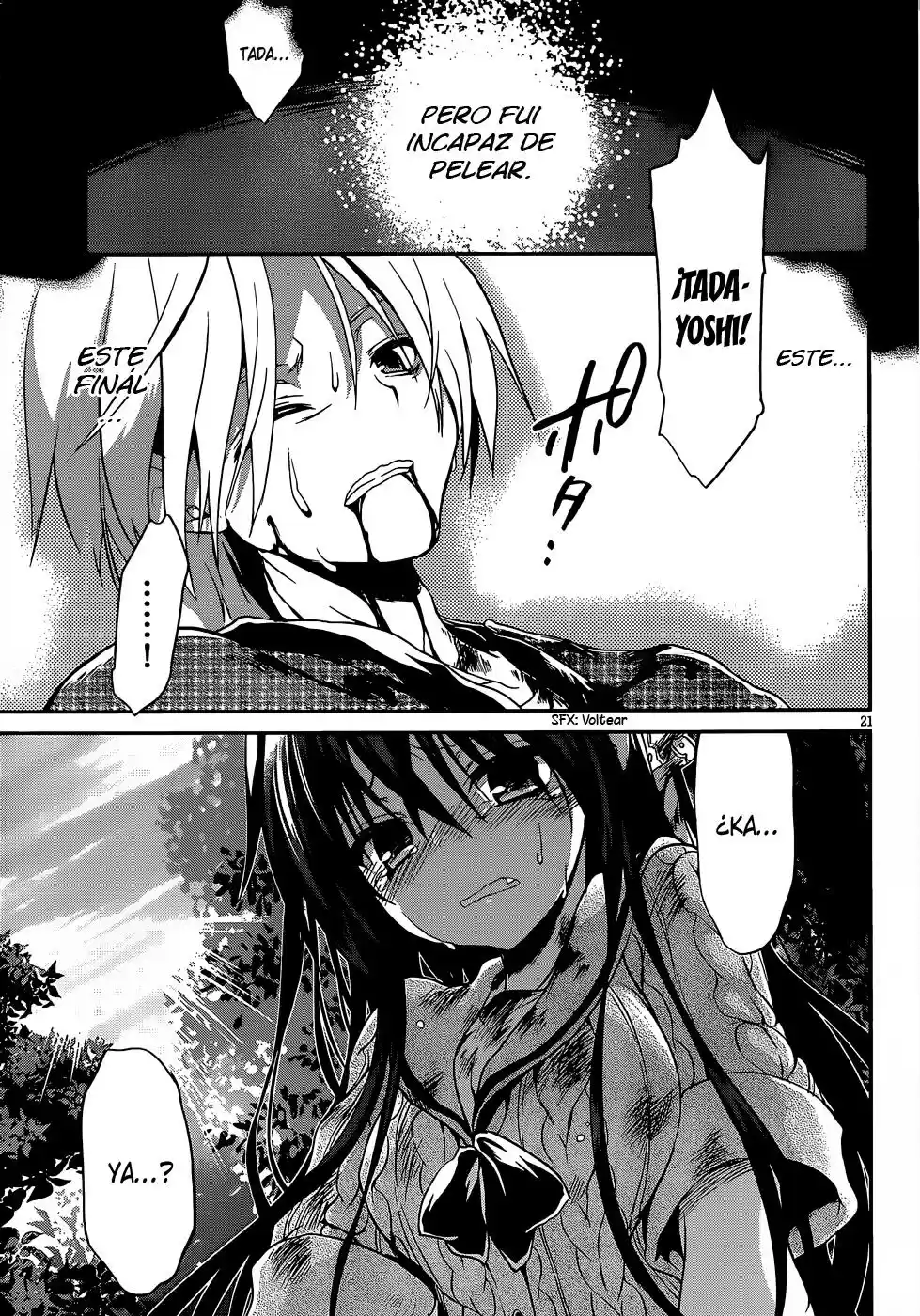 Kiryuuin Kaya ni Chi wo Suwareru dake no Kantan na Oshigoto (2011) - Capítulo 13.01 - Página 21 - LectorTMOo