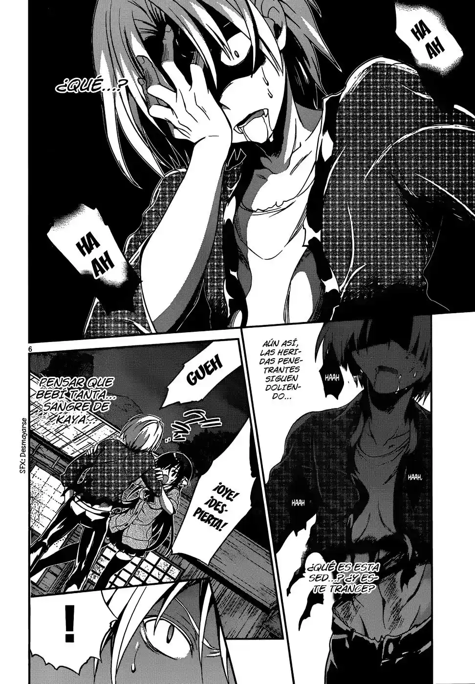 Kiryuuin Kaya ni Chi wo Suwareru dake no Kantan na Oshigoto (2011) - Capítulo 13.02 - Página 6 - LectorTMOo