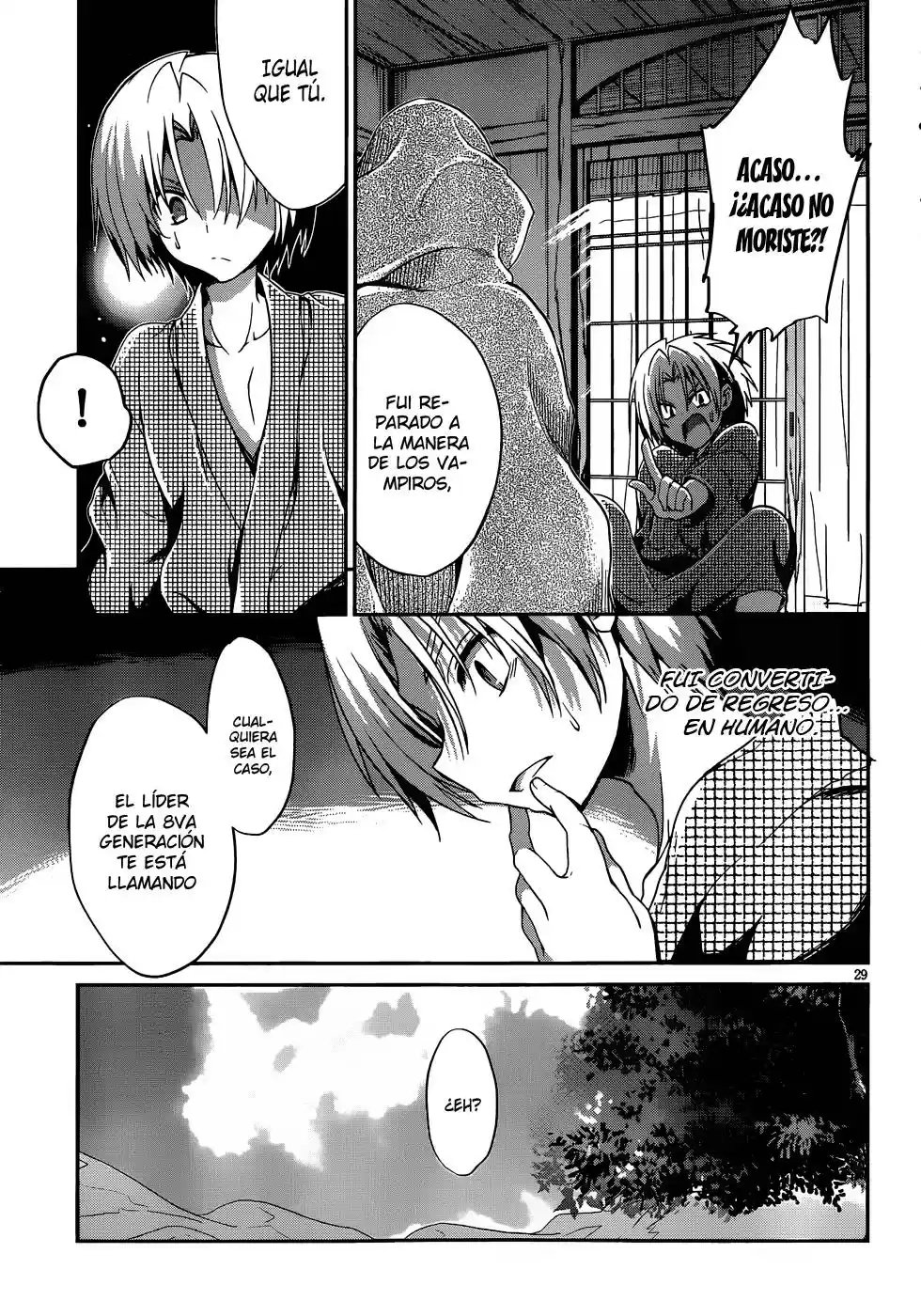 Kiryuuin Kaya ni Chi wo Suwareru dake no Kantan na Oshigoto (2011) - Capítulo 13.02 - Página 29 - LectorTMOo