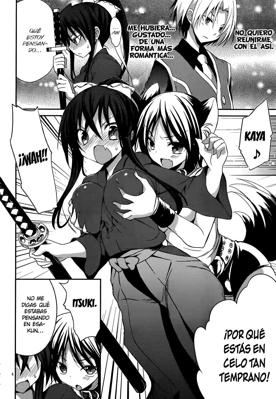 Kiryuuin Kaya ni Chi wo Suwareru dake no Kantan na Oshigoto (2011) - Capítulo 3 - Página 4 - LectorTMOo