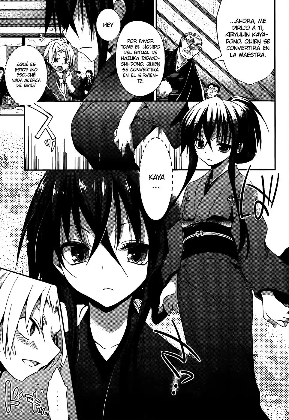 Kiryuuin Kaya ni Chi wo Suwareru dake no Kantan na Oshigoto (2011) - Capítulo 3 - Página 9 - LectorTMOo