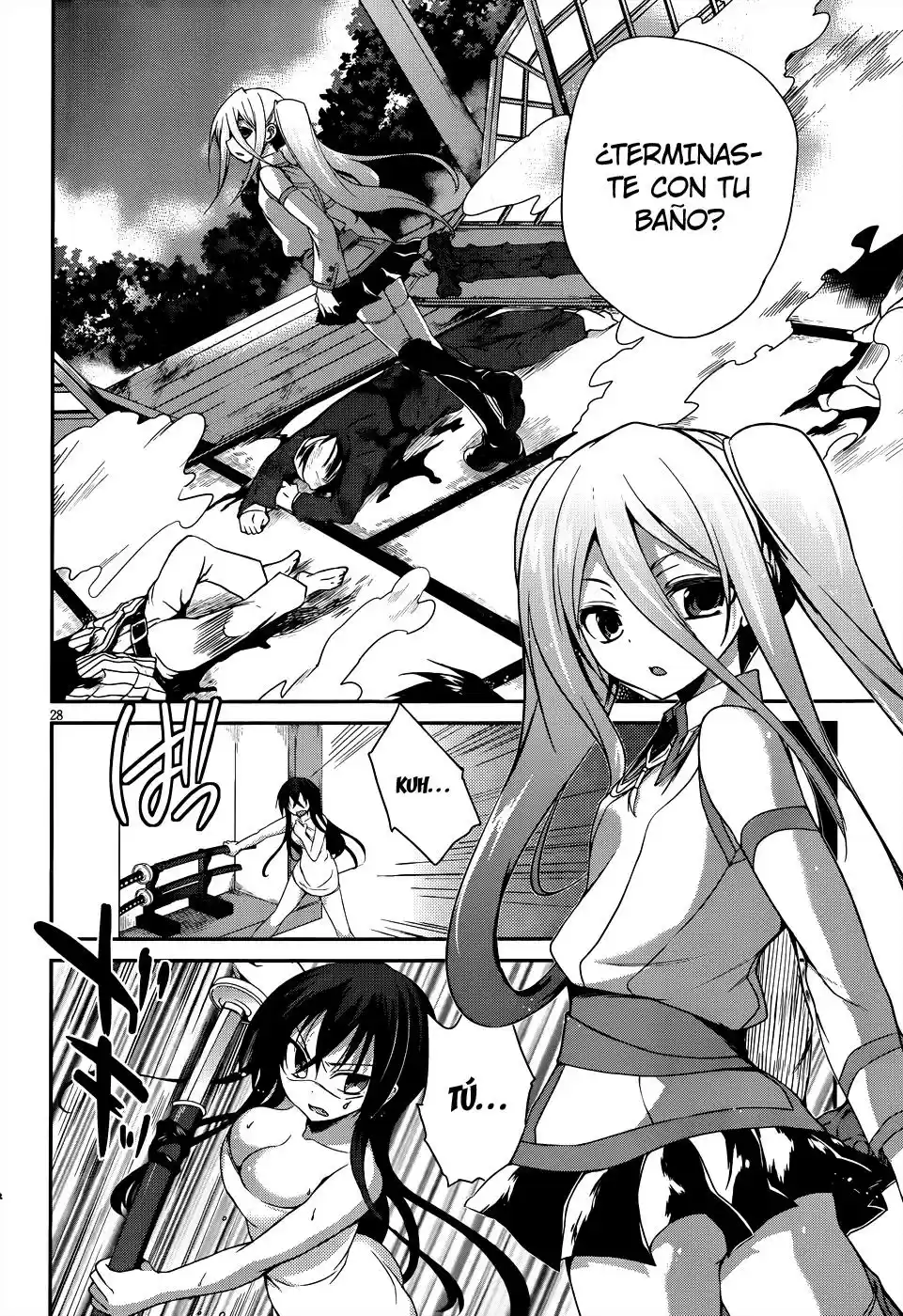 Kiryuuin Kaya ni Chi wo Suwareru dake no Kantan na Oshigoto (2011) - Capítulo 3 - Página 28 - LectorTMOo
