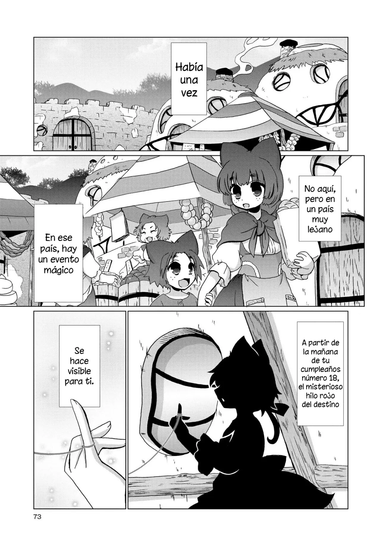 Kisa y Saki y el hilo rojo del destino - Capítulo 0.01 - Página 1 - LectorTMOo