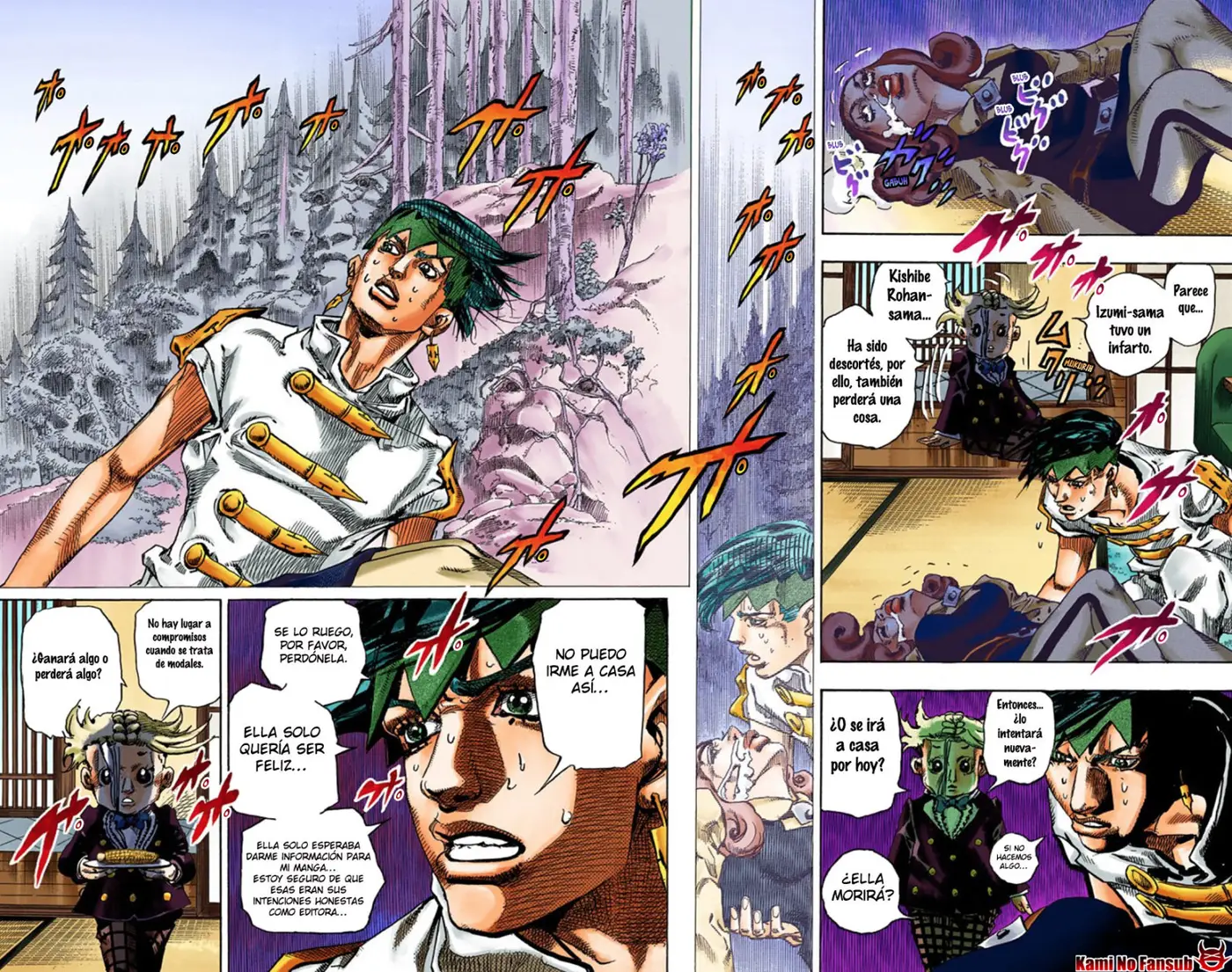 Kishibe rohan ugokanai ( versión a color) - Capítulo 3 - Página 45 - LectorTMOo