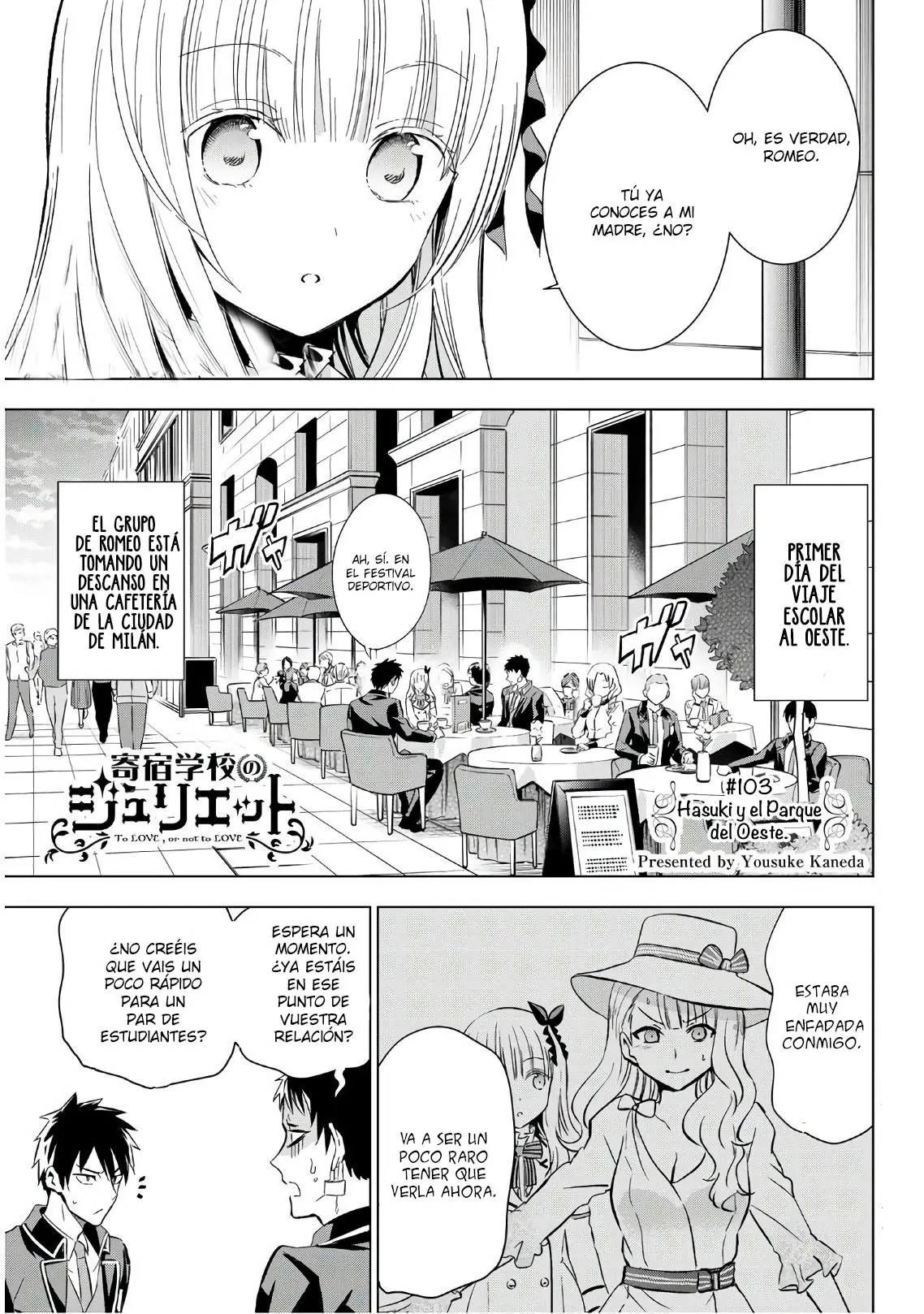 Kishuku Gakkou no Juliet (2015) - Capítulo 103 - Página 2 - LectorTMOo