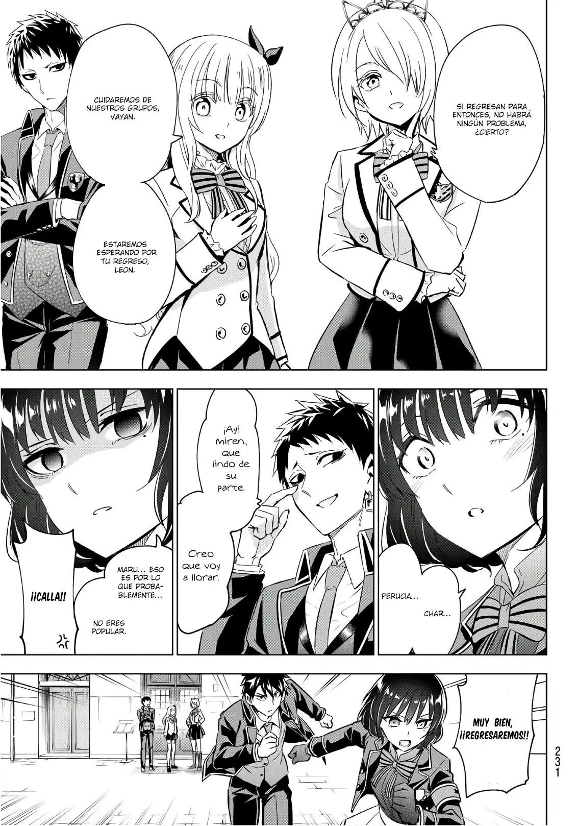 Kishuku Gakkou no Juliet (2015) - Capítulo 107 - Página 17 - LectorTMOo