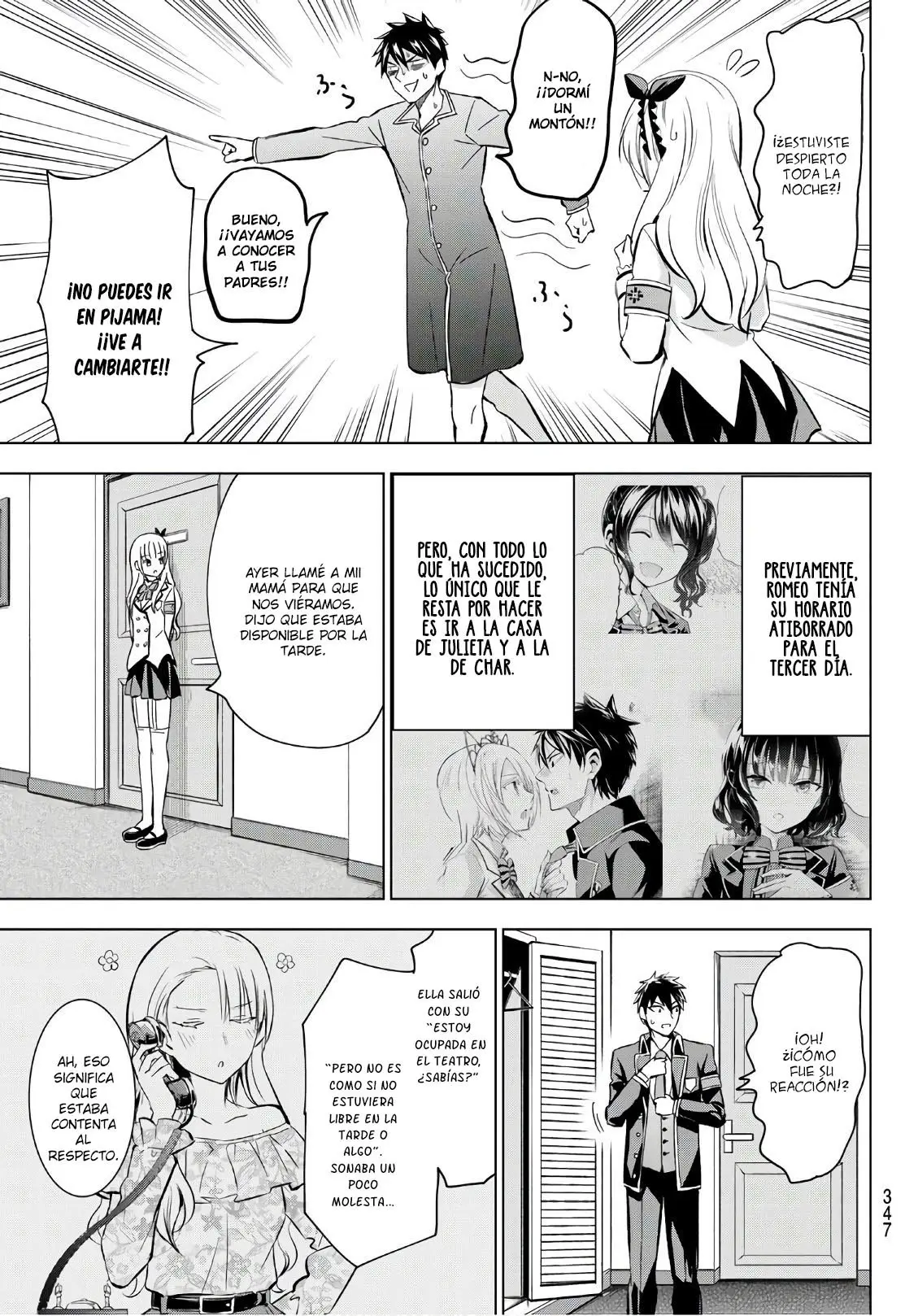 Kishuku Gakkou no Juliet (2015) - Capítulo 109 - Página 4 - LectorTMOo