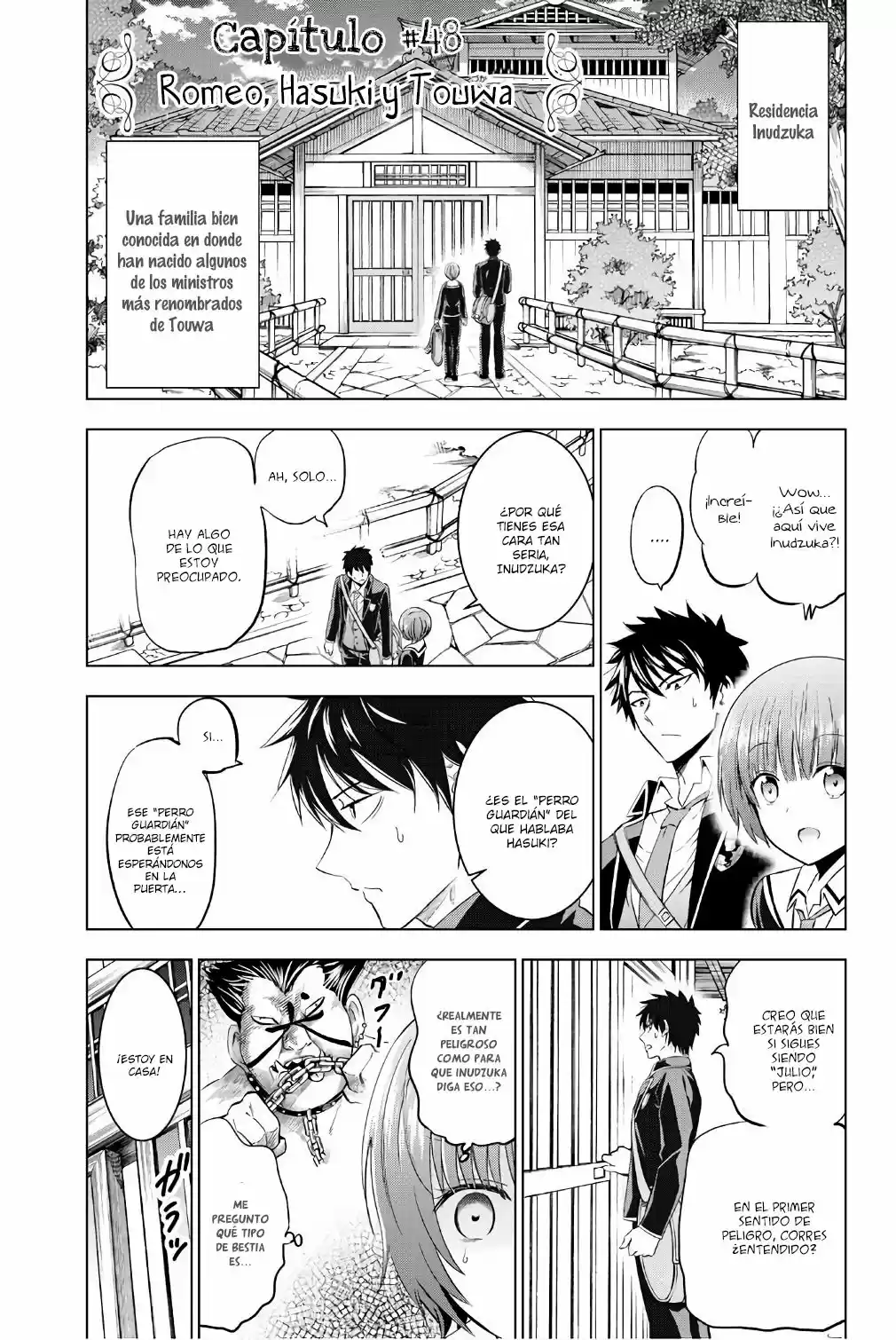 Kishuku Gakkou no Juliet (2015) - Capítulo 49 - Página 3 - LectorTMOo