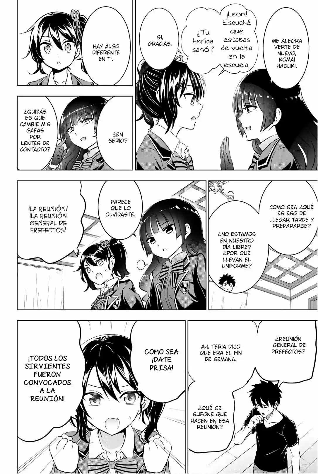 Kishuku Gakkou no Juliet (2015) - Capítulo 62 - Página 5 - LectorTMOo