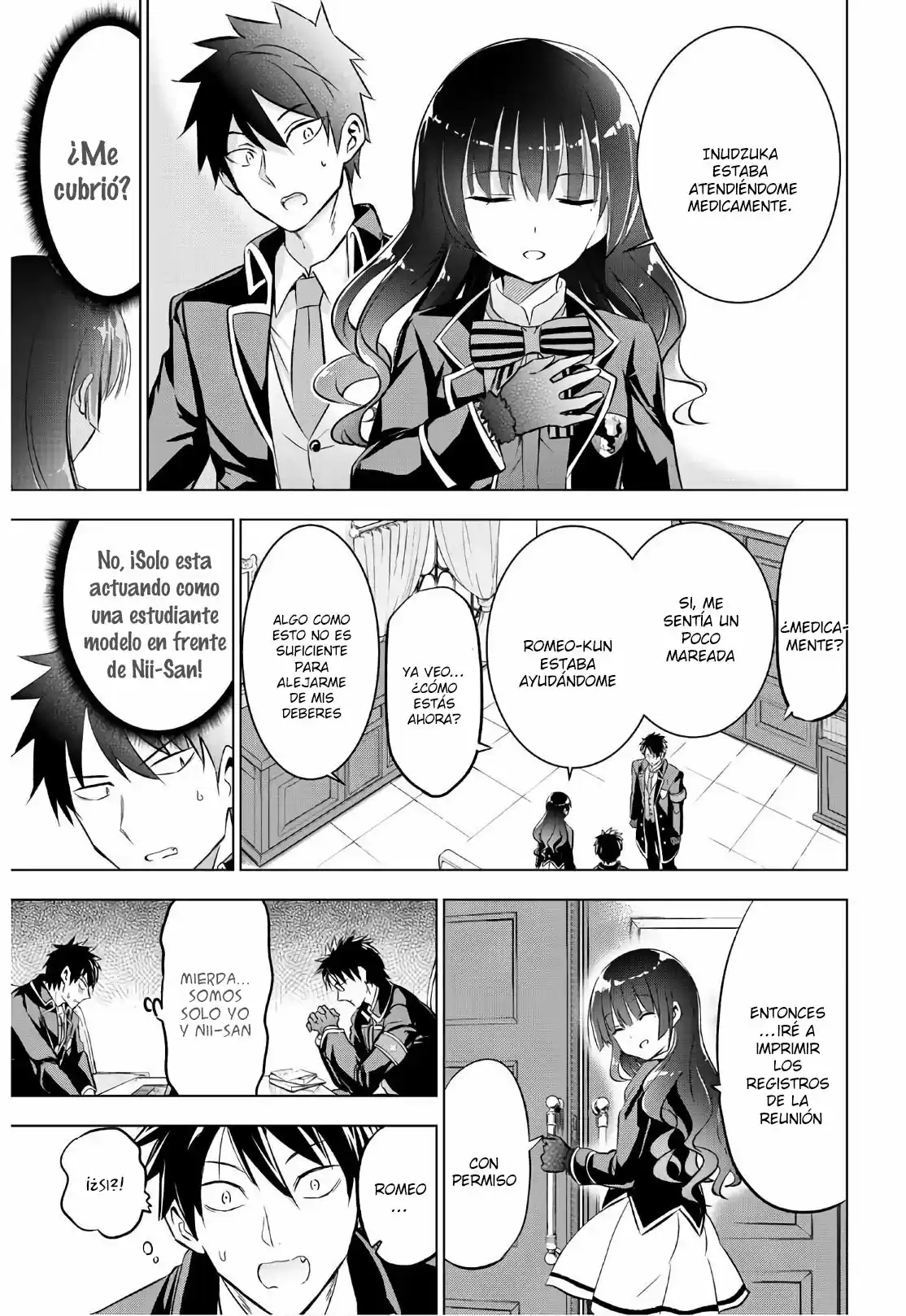 Kishuku Gakkou no Juliet (2015) - Capítulo 68 - Página 15 - LectorTMOo