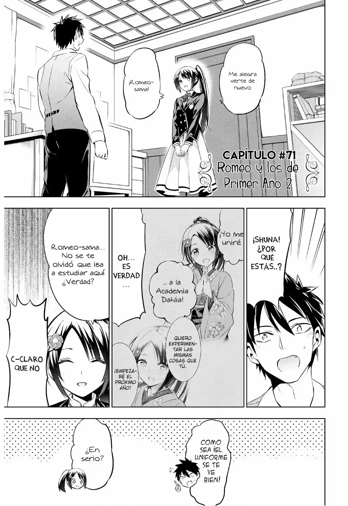 Kishuku Gakkou no Juliet (2015) - Capítulo 71 - Página 2 - LectorTMOo