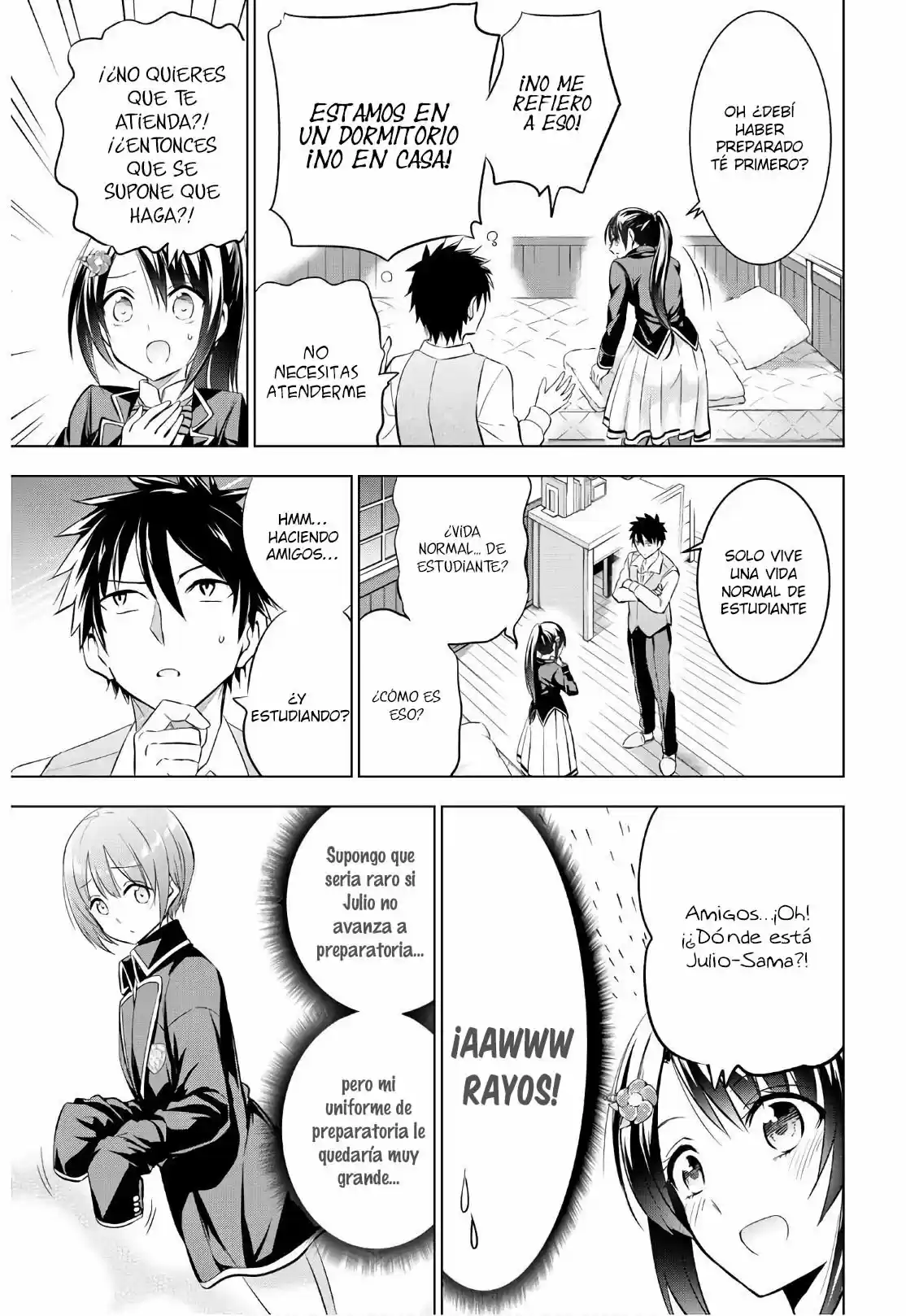 Kishuku Gakkou no Juliet (2015) - Capítulo 71 - Página 4 - LectorTMOo