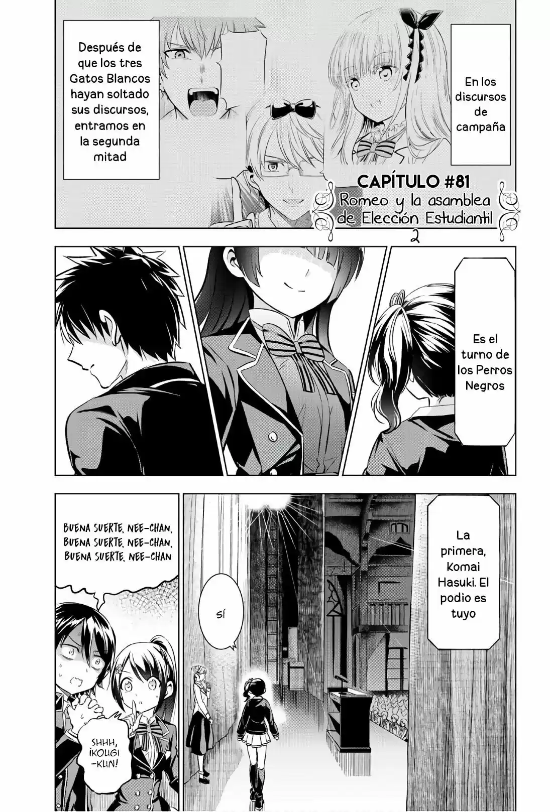 Kishuku Gakkou no Juliet (2015) - Capítulo 81 - Página 2 - LectorTMOo