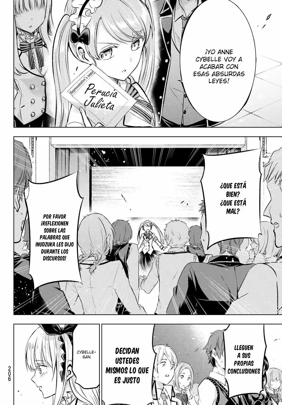 Kishuku Gakkou no Juliet (2015) - Capítulo 89 - Página 8 - LectorTMOo
