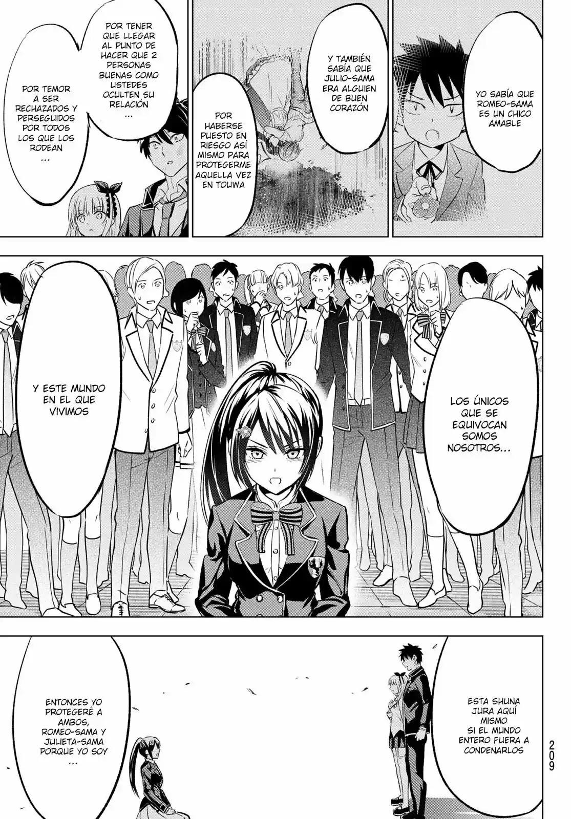 Kishuku Gakkou no Juliet (2015) - Capítulo 89 - Página 11 - LectorTMOo