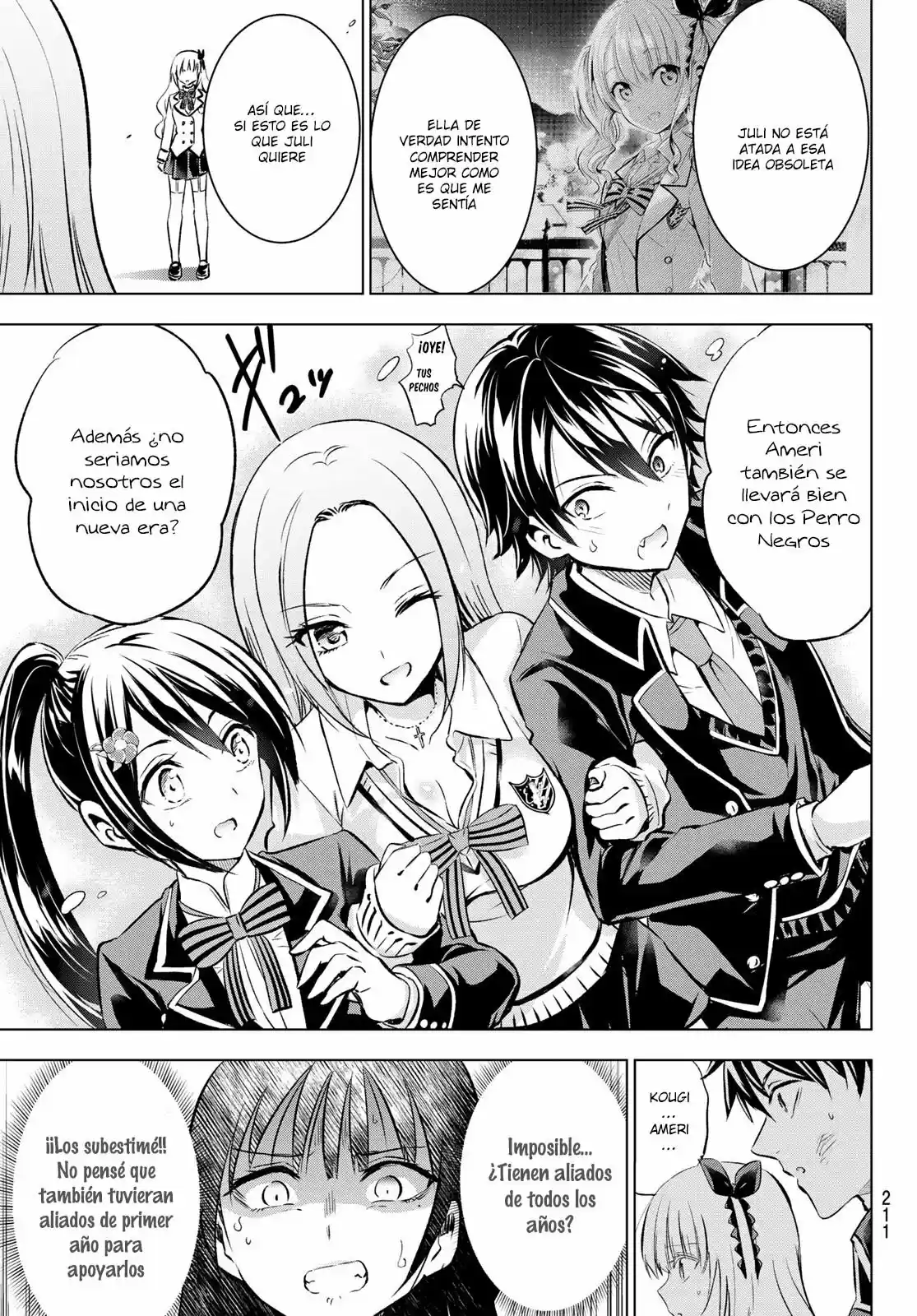 Kishuku Gakkou no Juliet (2015) - Capítulo 89 - Página 13 - LectorTMOo
