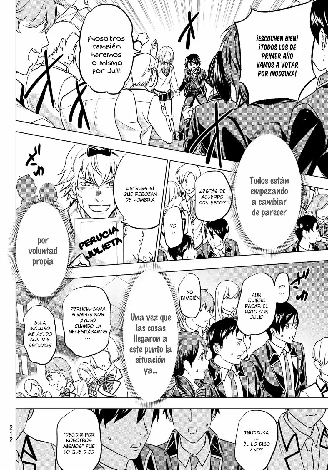 Kishuku Gakkou no Juliet (2015) - Capítulo 89 - Página 14 - LectorTMOo