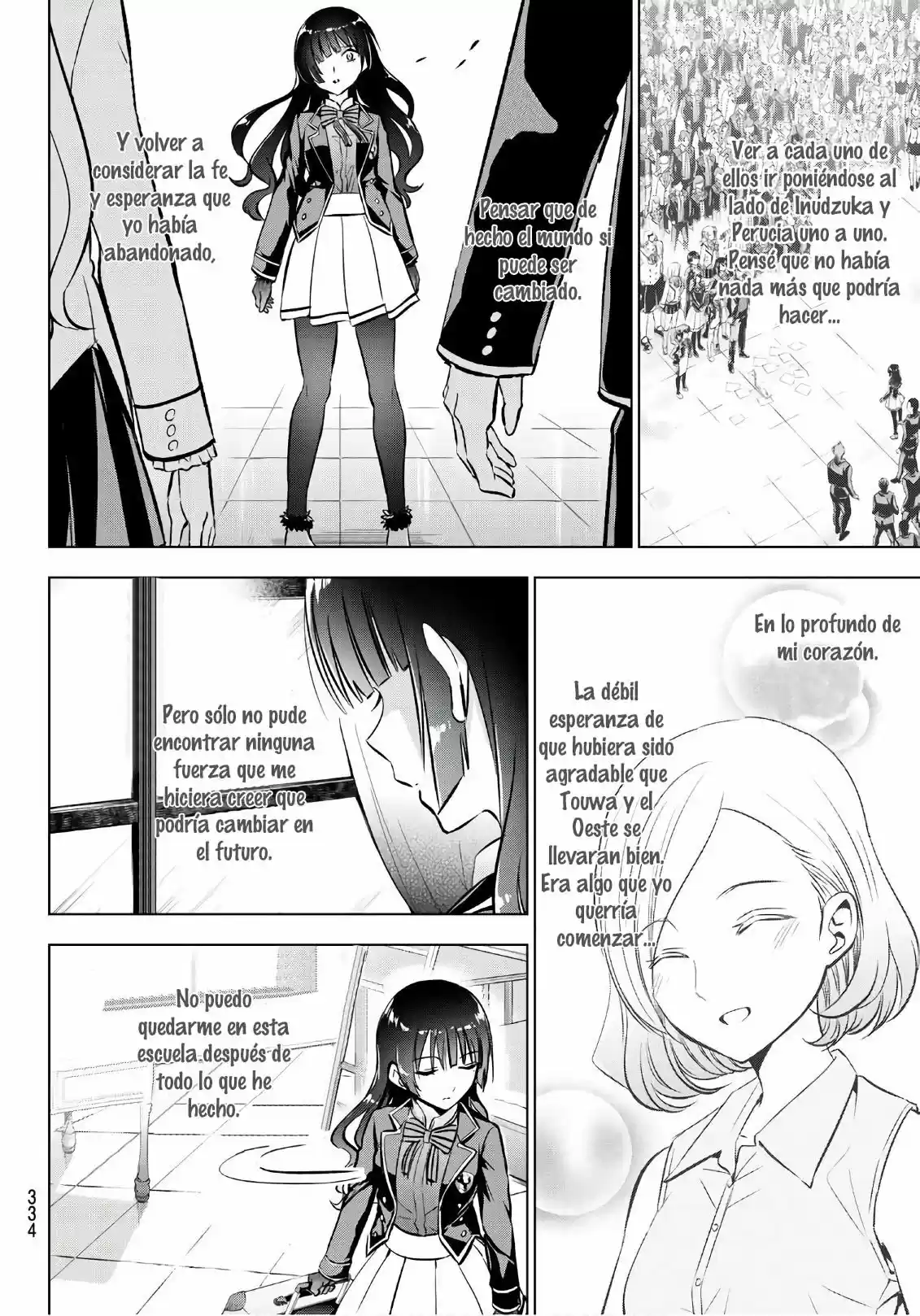 Kishuku Gakkou no Juliet (2015) - Capítulo 90 - Página 12 - LectorTMOo