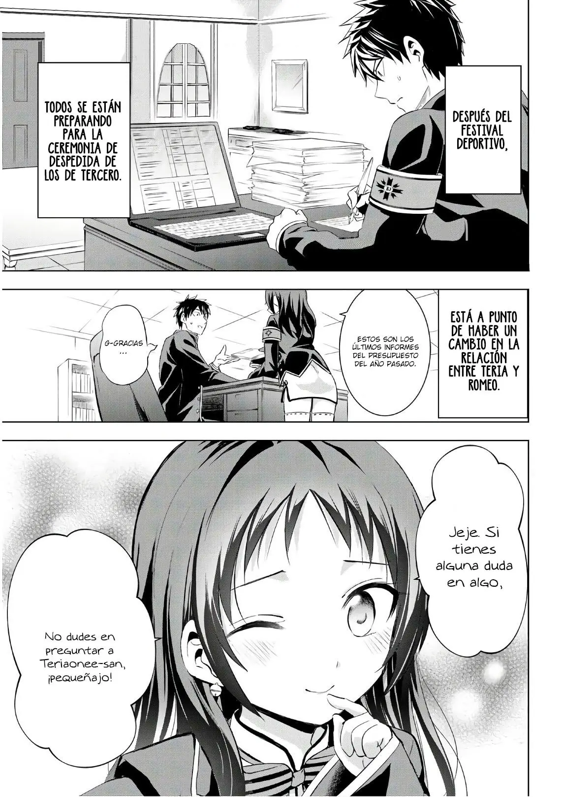 Kishuku Gakkou no Juliet (2015) - Capítulo 97 - Página 3 - LectorTMOo