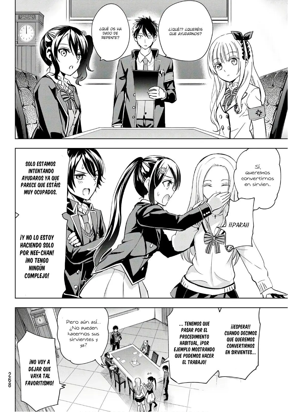 Kishuku Gakkou no Juliet (2015) - Capítulo 99 - Página 8 - LectorTMOo
