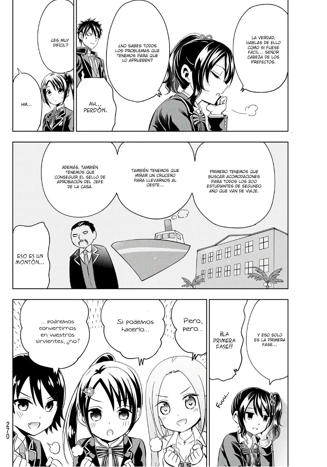 Kishuku Gakkou no Juliet (2015) - Capítulo 99 - Página 10 - LectorTMOo