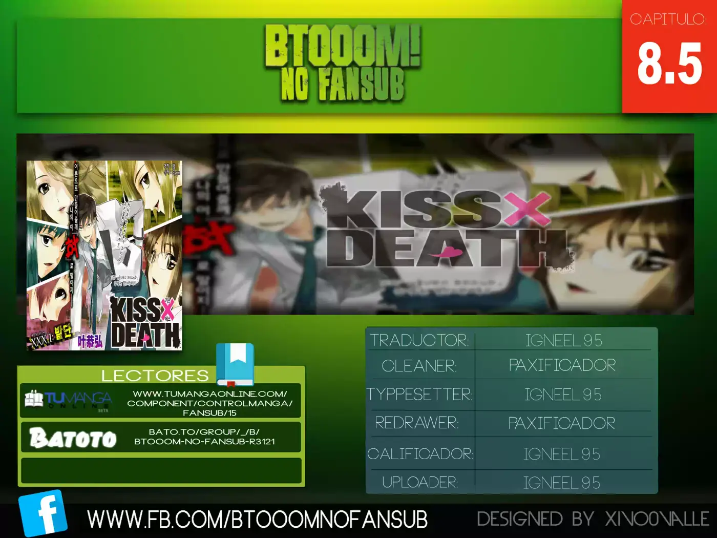 Kiss x Death (2014) - Capítulo 8.5 - Página 1 - LectorTMOo