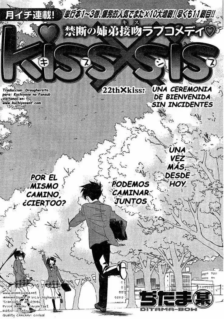Kiss x Sis (2005) - Capítulo 22 - Página 1 - LectorTMOo