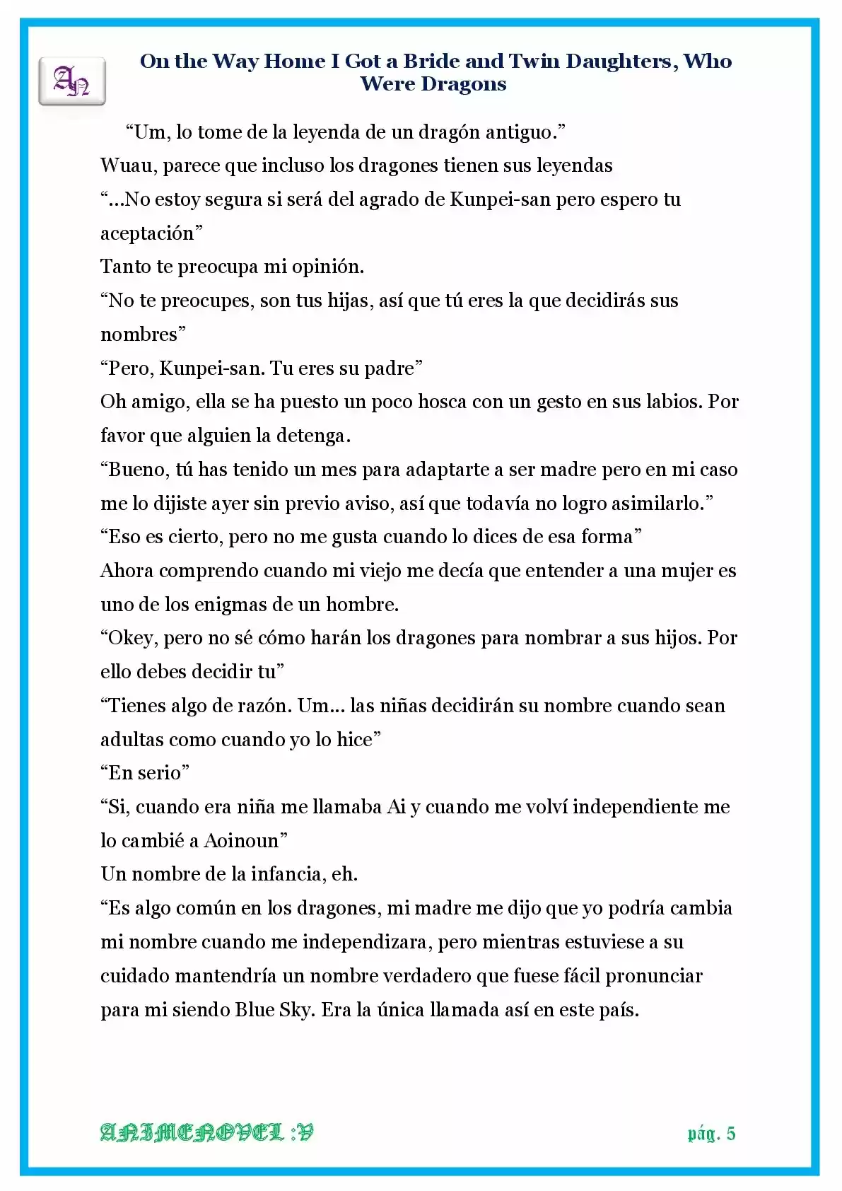 Kitaku Tochuu De Yome To Musume Ga Dekita N Dakedo, Dragon Datta (Novela) - Capítulo 15 - Página 5 - LectorTMOo