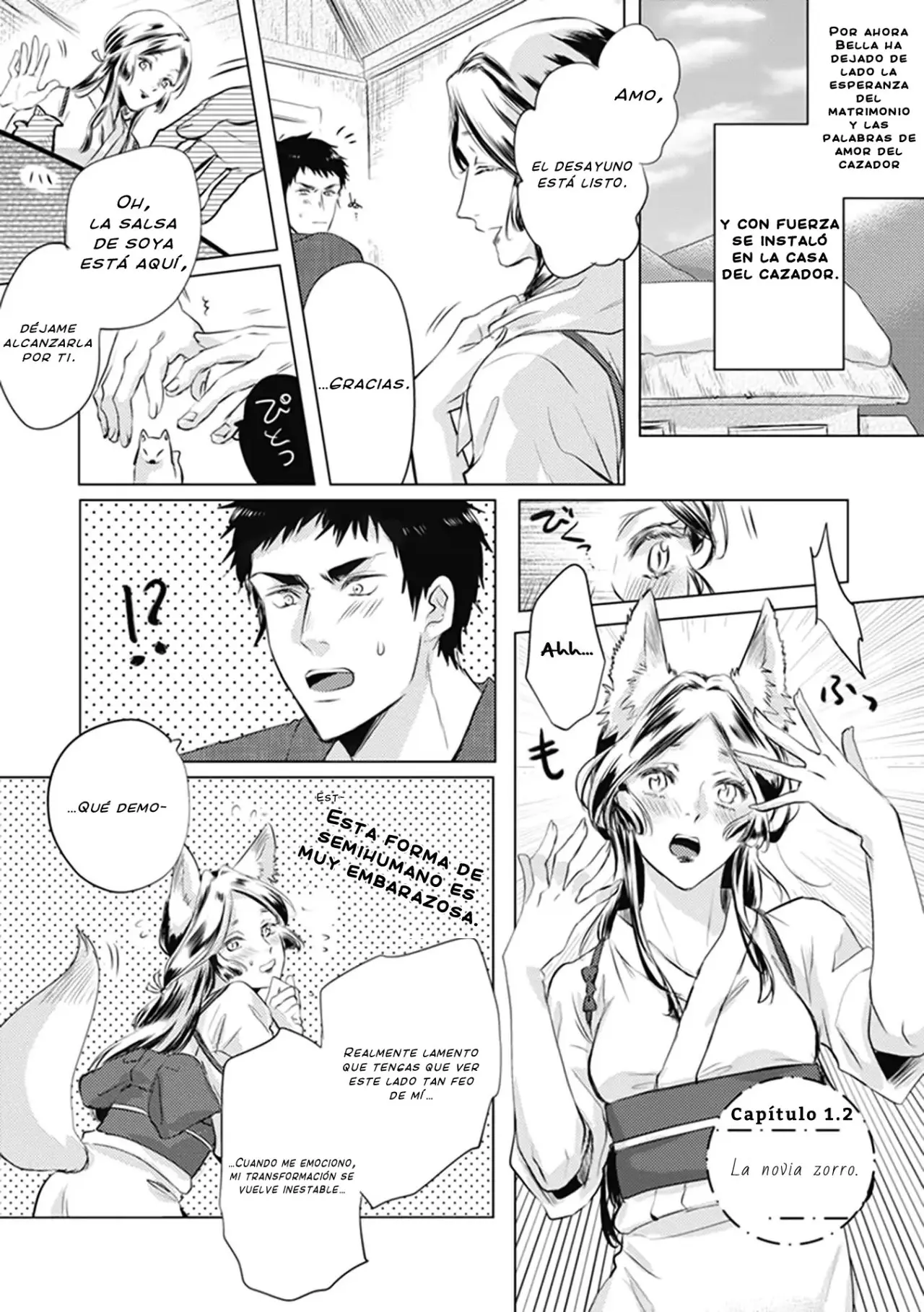 Kitsune Bijou Bukotsuna Ryoushi - Capítulo 1.2 - Página 2 - LectorTMOo