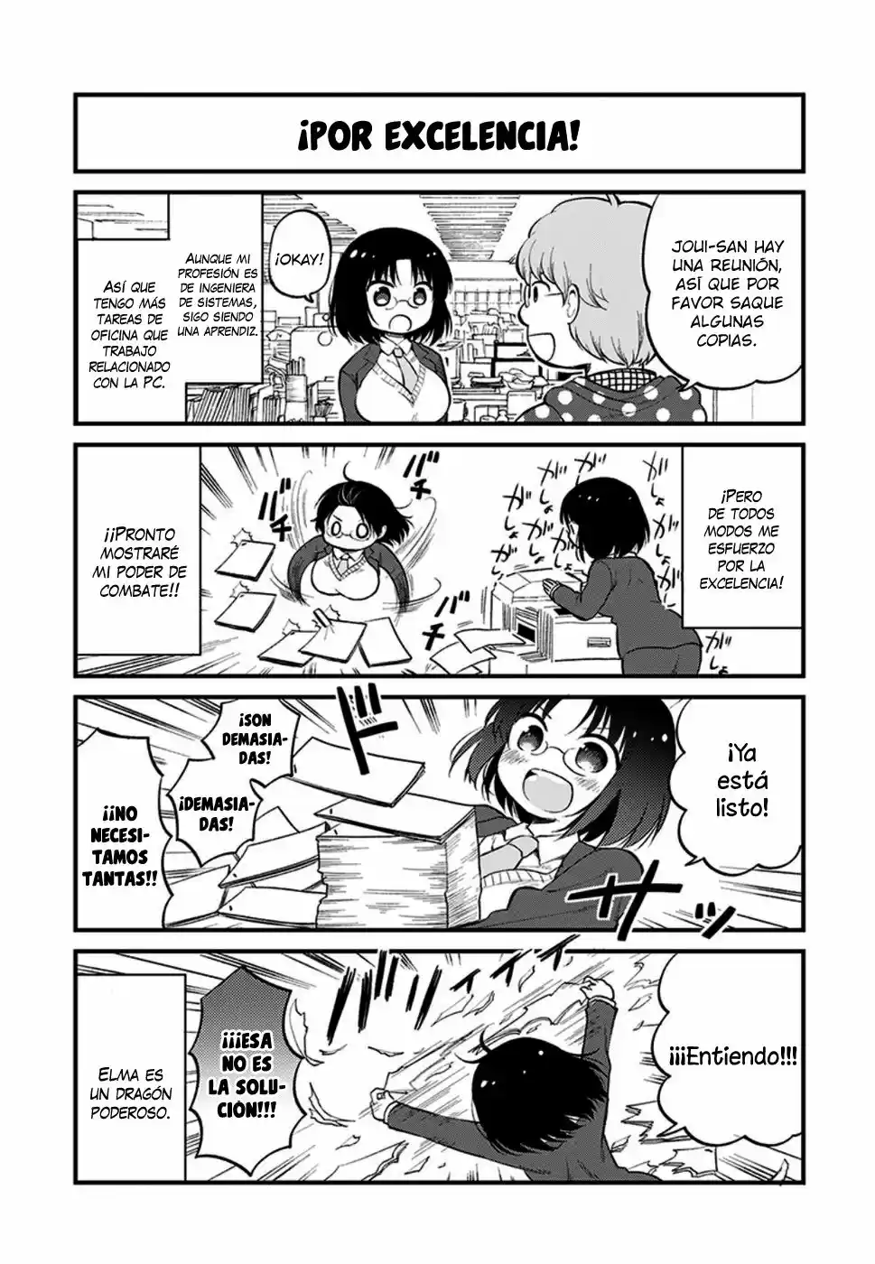 Kobayashi-san chi no Maid Dragon Elma OL Nikki (2017) - Capítulo 1 - Página 4 - LectorTMOo